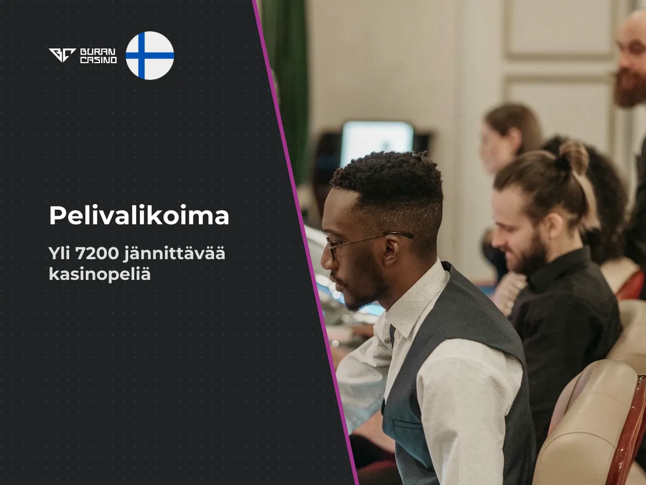 Pelit ja pelintarjoajat Buran Casinolla. Päivitetty