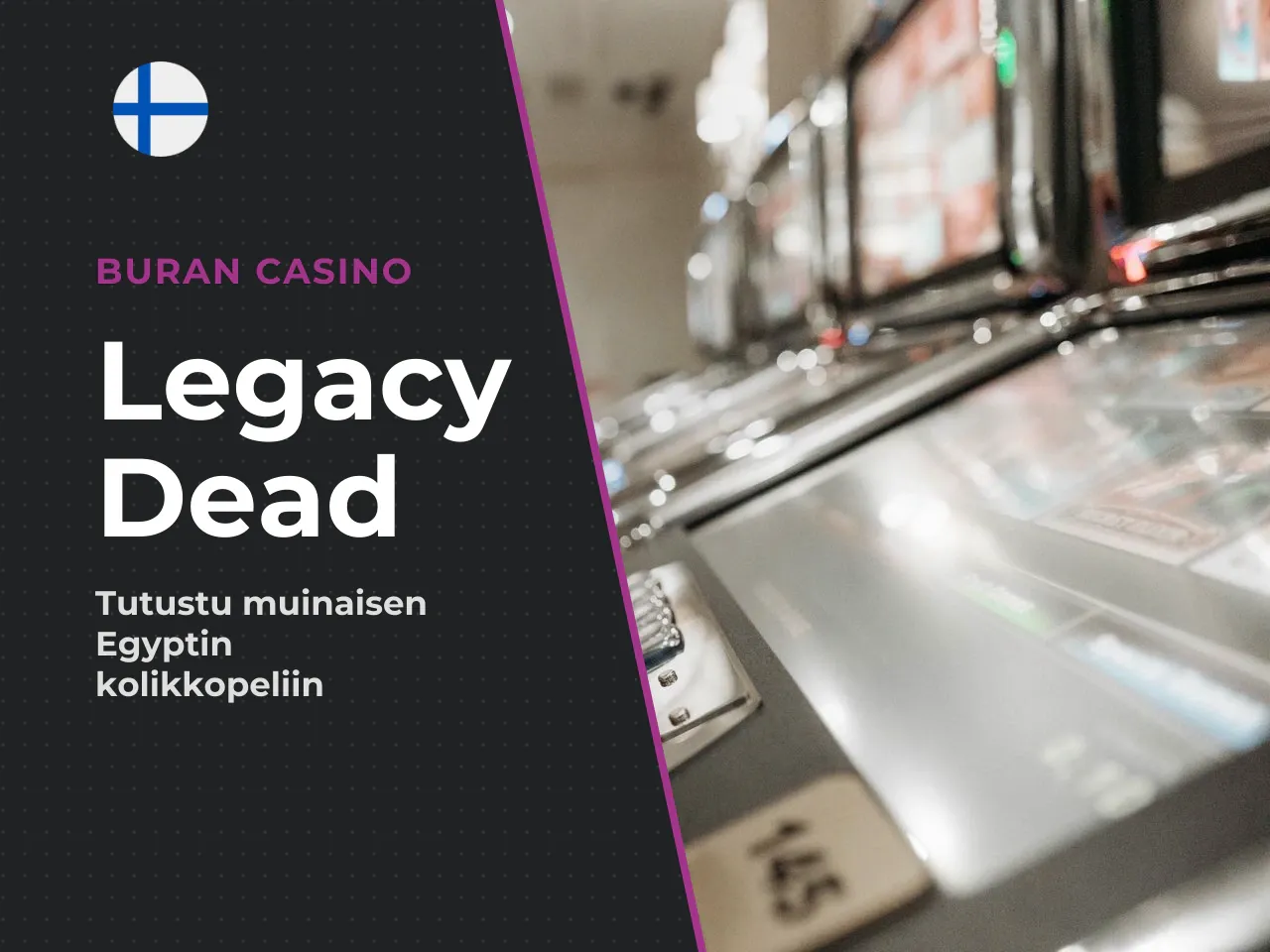 Legacy of Dead slot mikä tämä