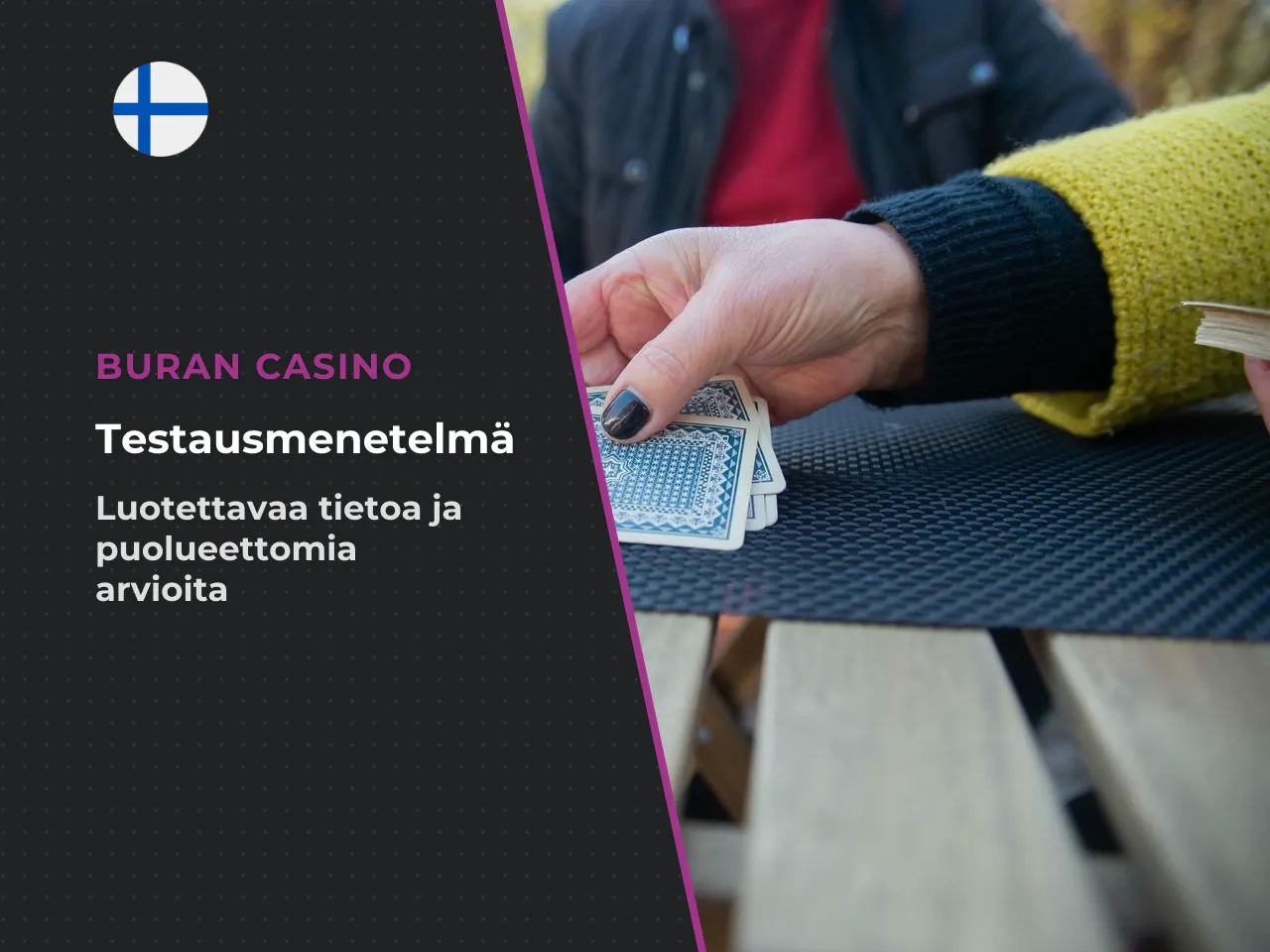 Kirjoittajasta ja testausmenetelmästä. Elina Rautio on