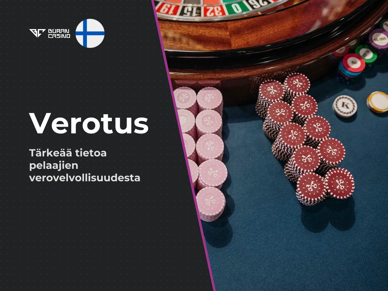 Verotus Buran Casinon voitot eivät ole