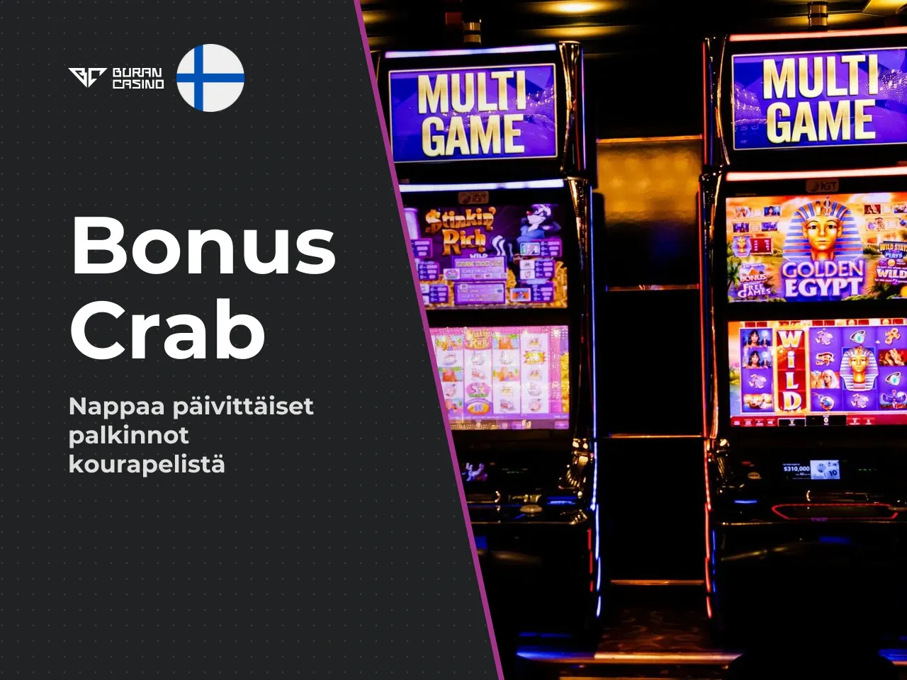 Bonus Crab -peli päivittäiset palkinnot kourapelissä