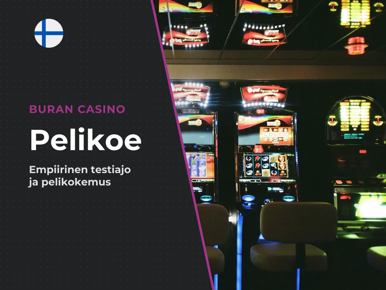 KasinoKompassin testiajo 50 pyöräytyksen empiirinen koe