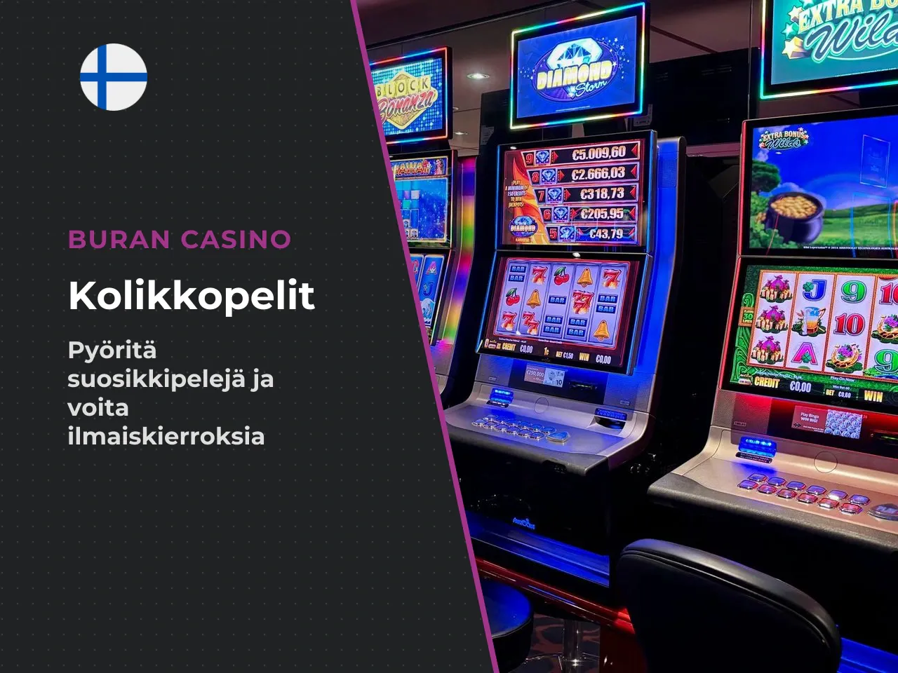 Kolikkopelit slots ja ilmaiskierrokset. Pääsääntöisesti kaikki