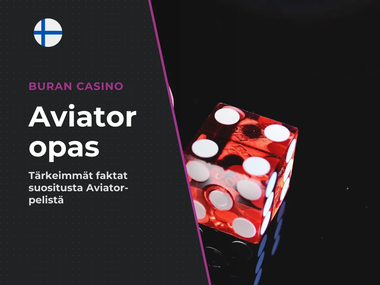 Lyhyesti tärkeimmät asiat Aviatorista