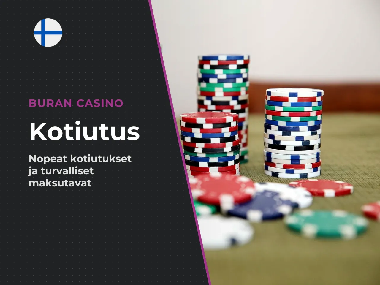 Tervetuliaisbonus ja ilmaiskierrokset ennen kotiutusta. Buran