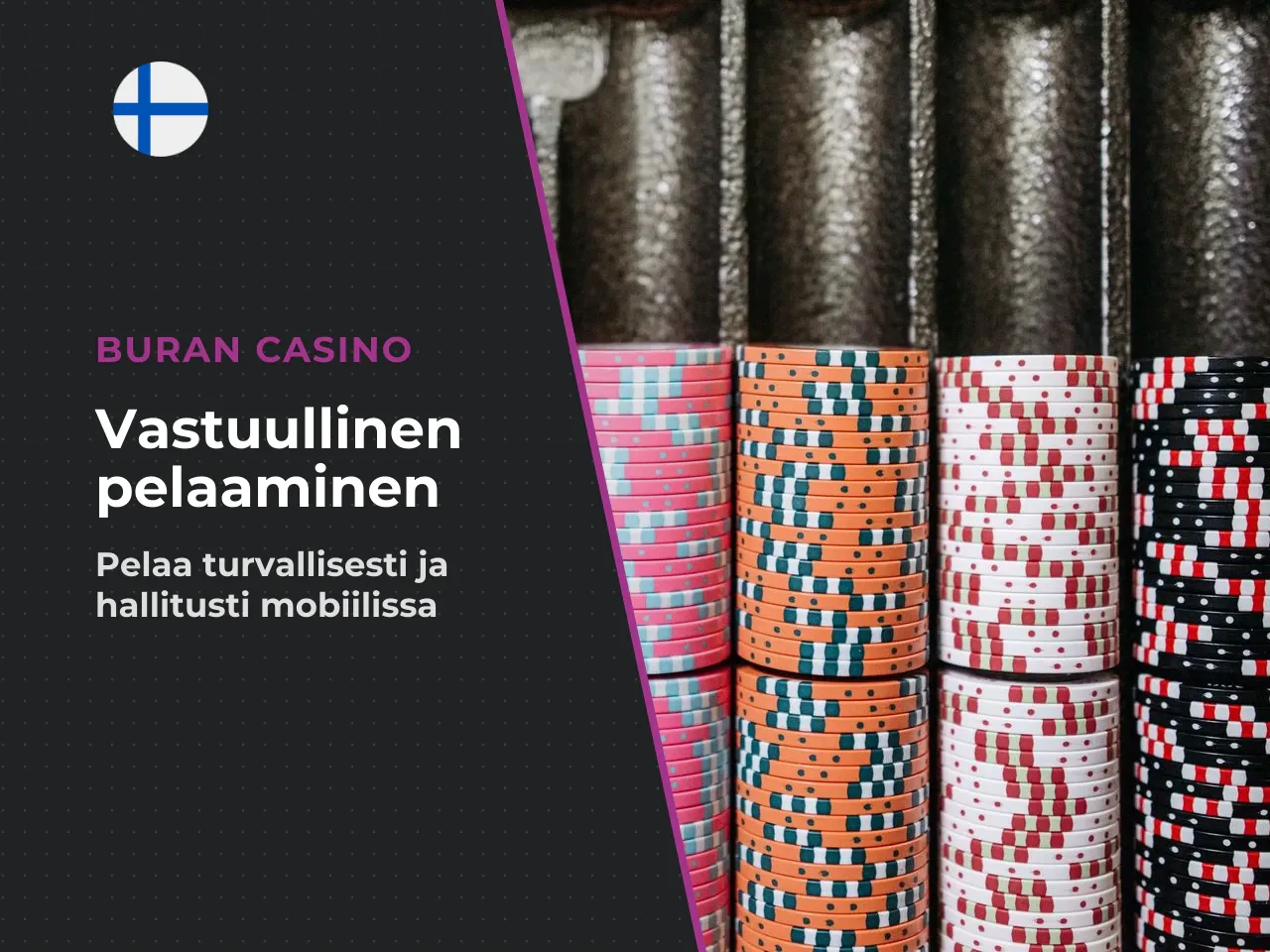 Pelirajojen asettaminen mobiilissa vaihe vaiheelta. Vastuullisen