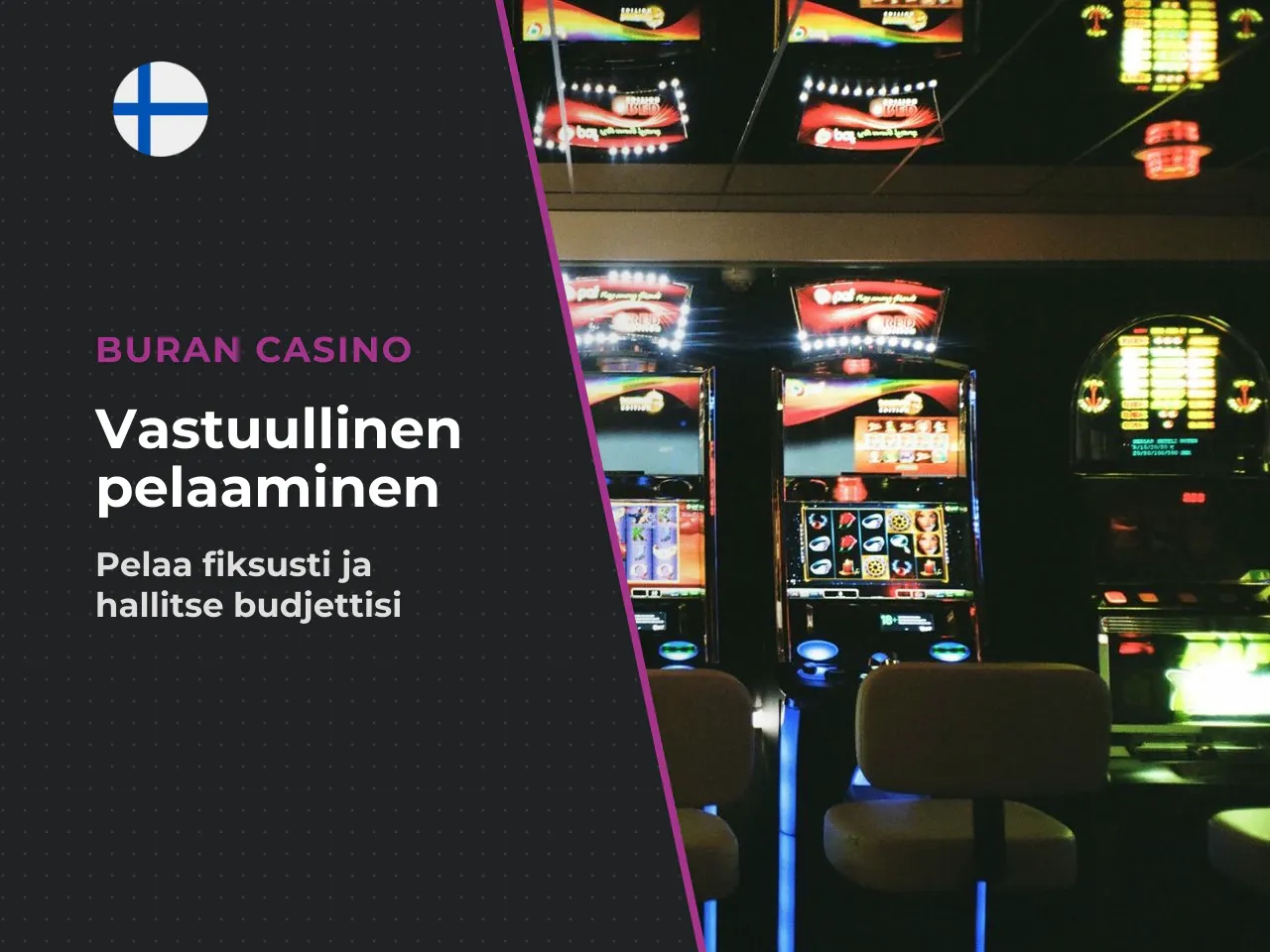 Määritä aina ennen pelisessiota kiinteä pelibudjetti