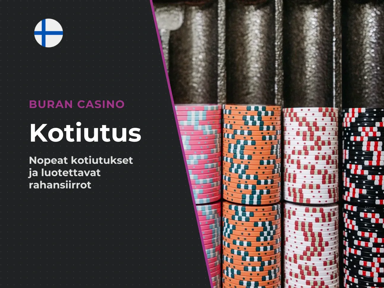 Buran Casino kotiutusaika mistä noston nopeus