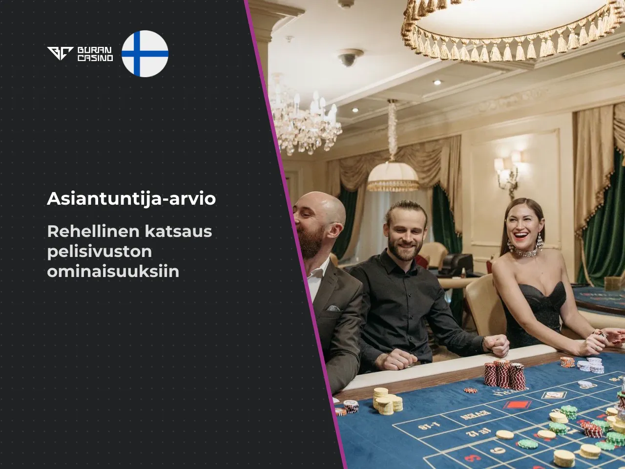 Toimituksen verdikti kenelle Buran Casino sopii