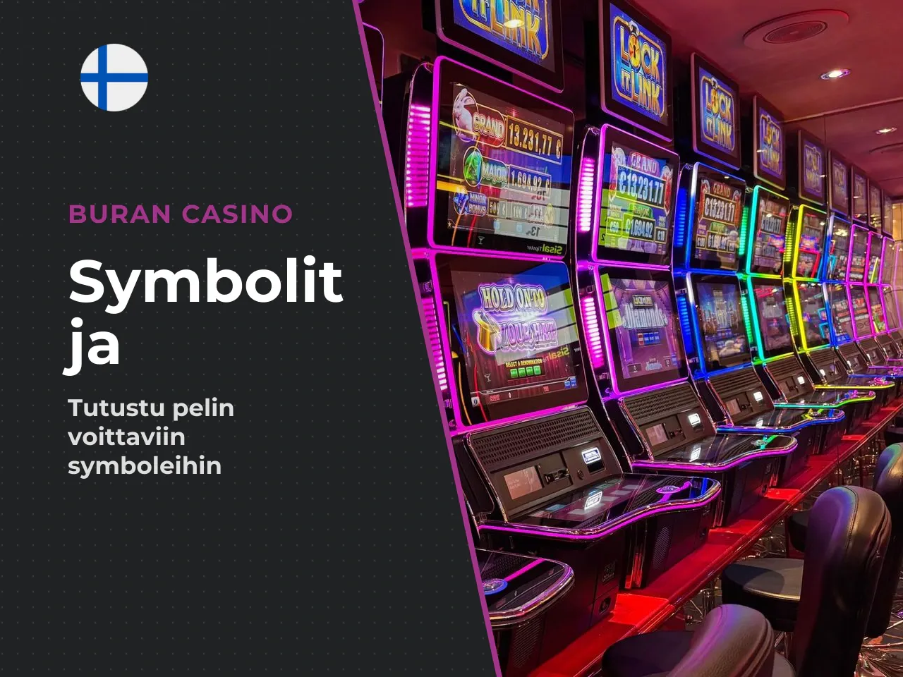 Symbolit, voittotaulukko ja voittavat yhdistelmät. Symbolit