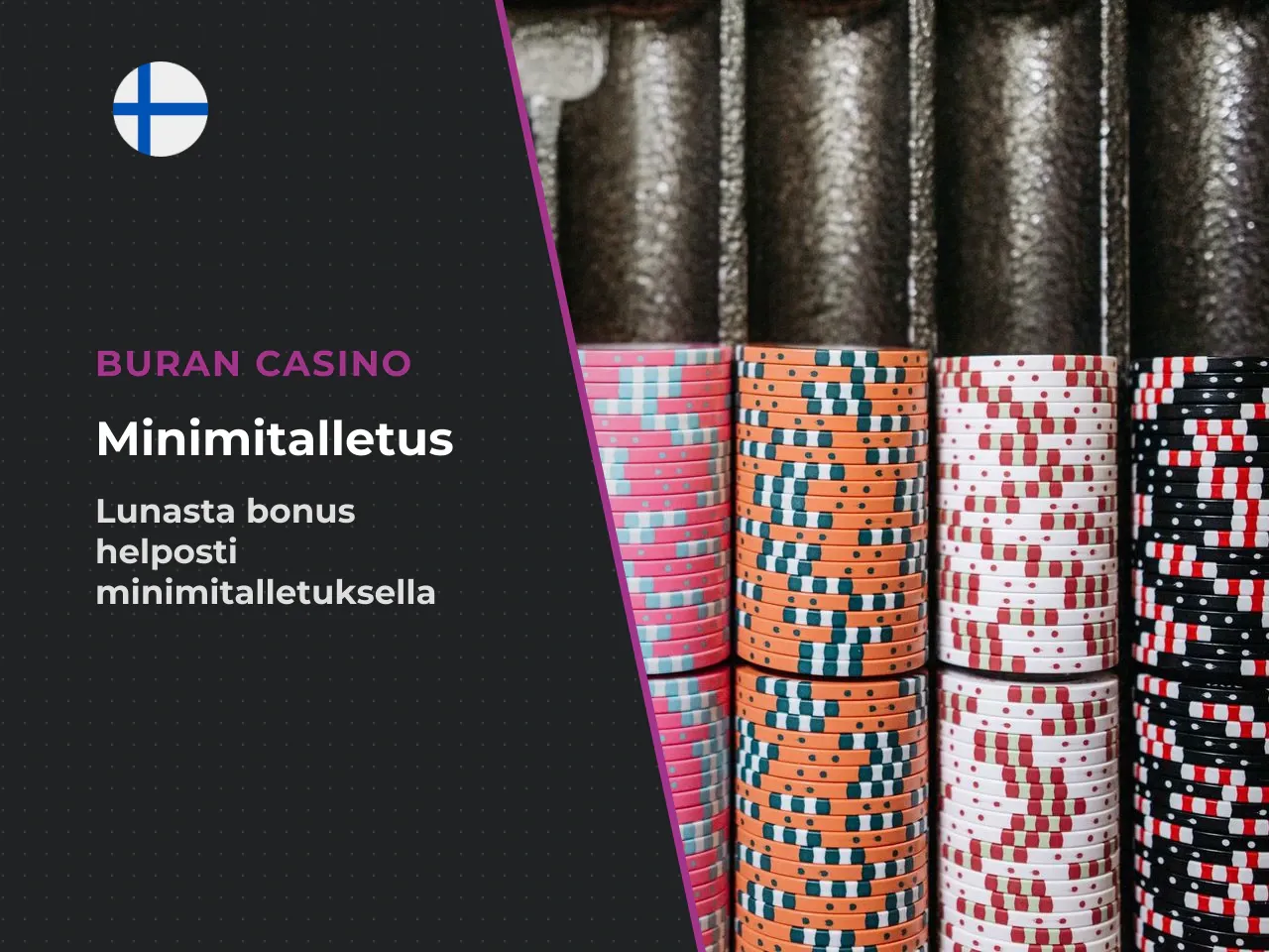 Minimitalletus ja bonuksen lunastaminen. Aktiivisen bonuksen