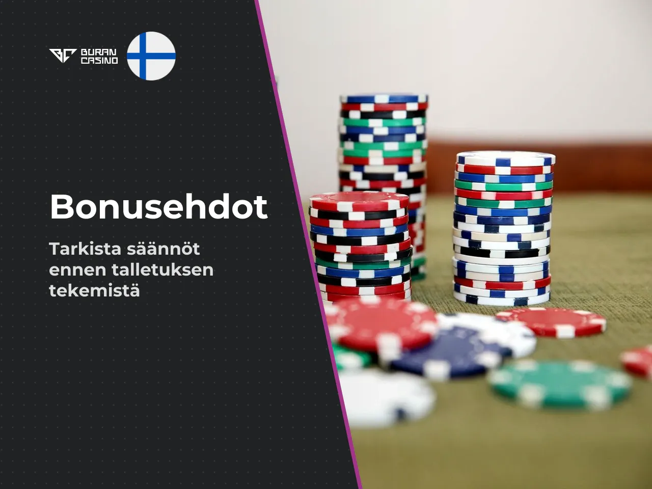 Miten tarkistat bonuksen käyttöehdot. Sääntöjen lukeminen