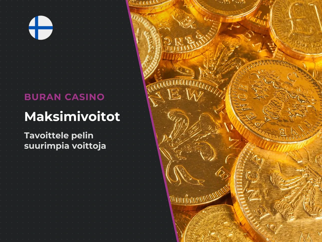 Esimerkki maksimivoitosta suurimmalla sallitulla 100 euron