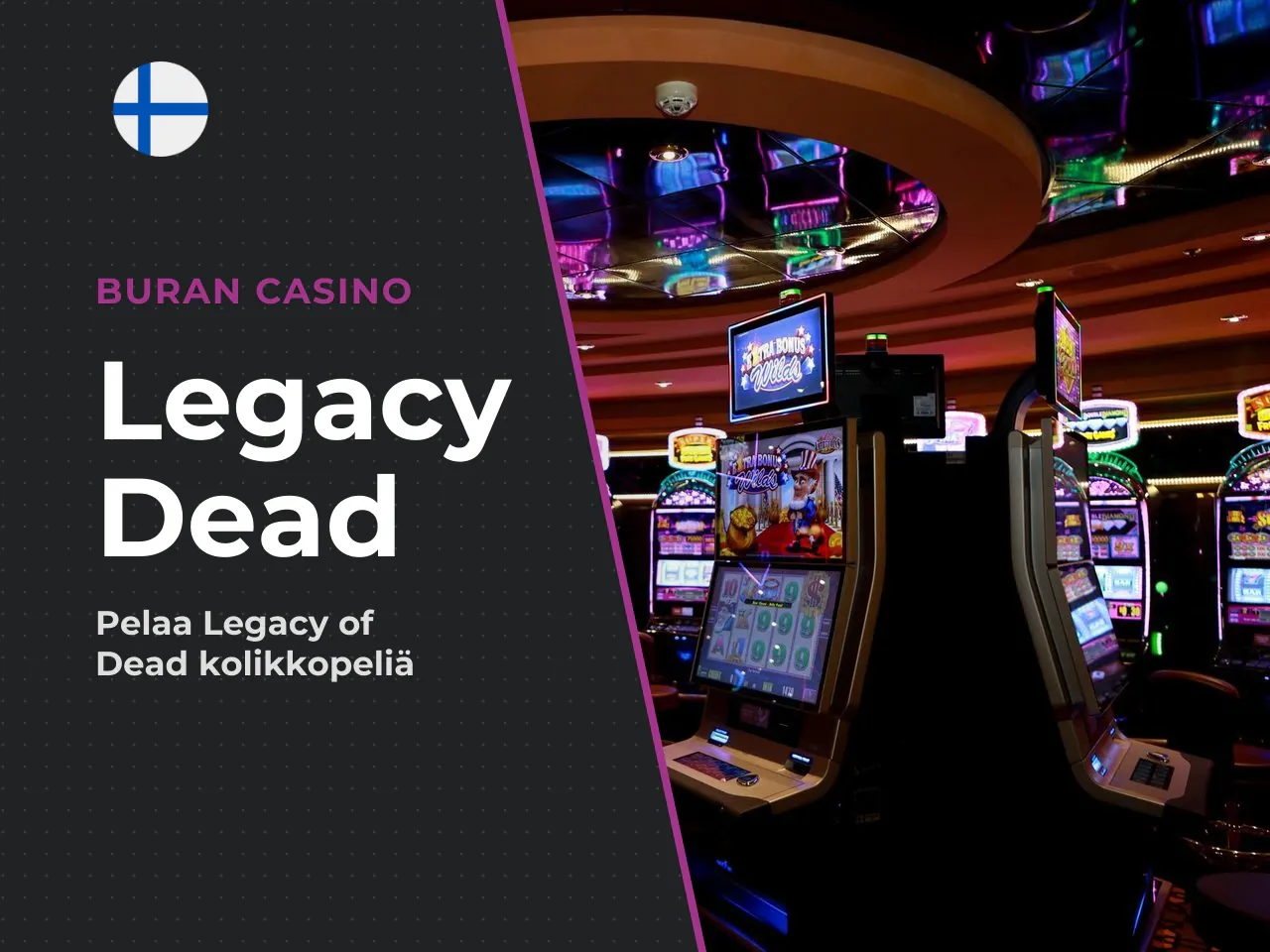 Legacy of Dead slot, demo ja