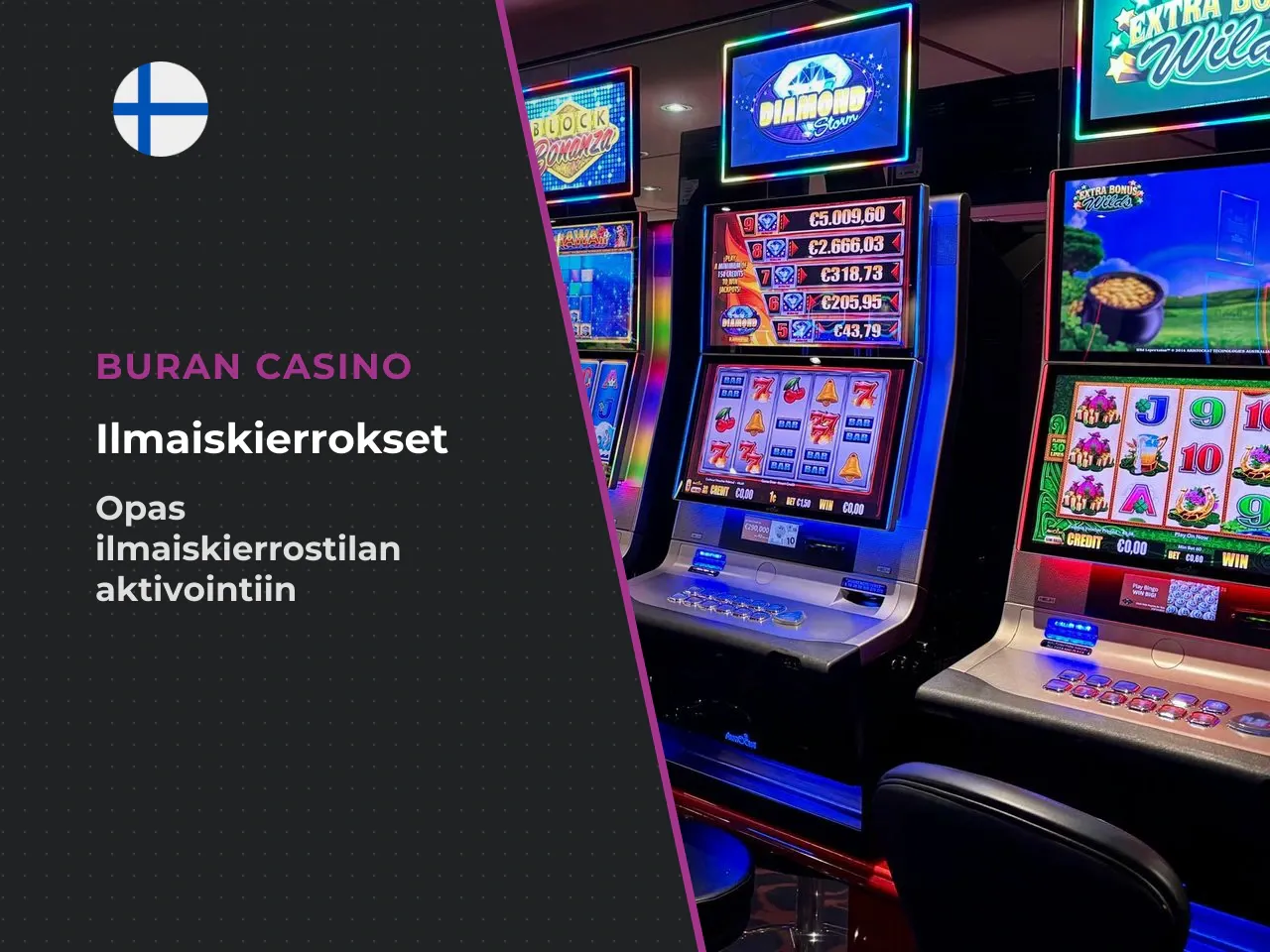Miten ilmaiskierrostila aktivoidaan. Kun peliruudulle pysähtyy