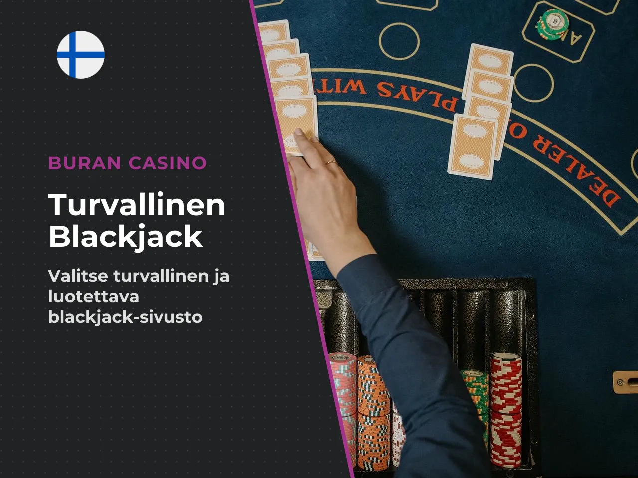 Miten valita turvallinen blackjack casino