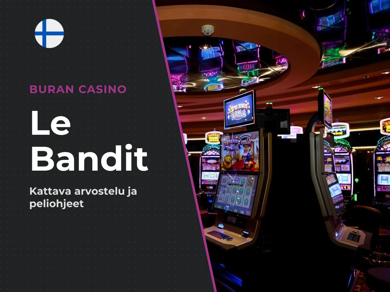 Le Bandit slot pelin arvostelu Hacksaw